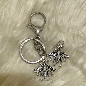 Bee Keychain and Charm